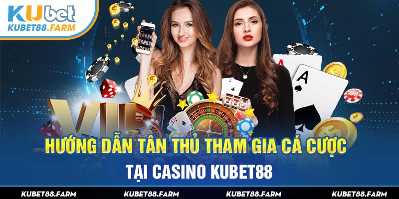 Hướng dẫn tân thủ tham gia cá cược tại Casino Kubet88